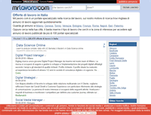 Tablet Screenshot of mrlavoro.com